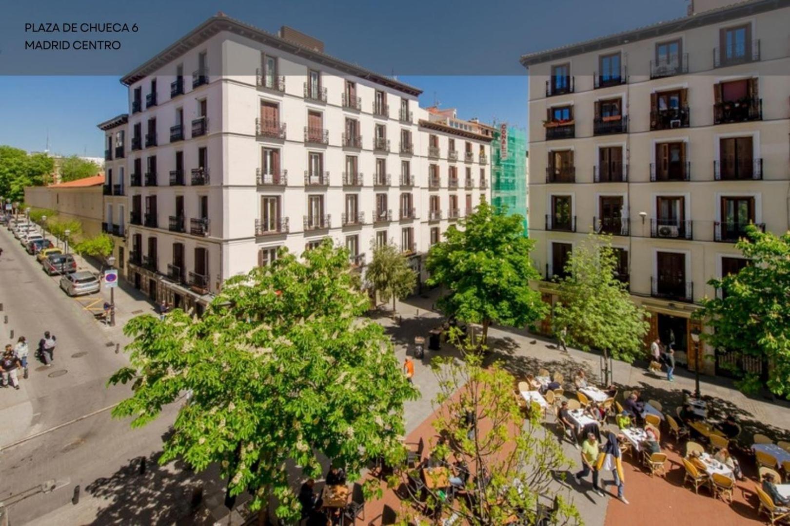 Elegante Apt Para 3 En Chueca A 1 Min De Gran Via Madrid Ngoại thất bức ảnh